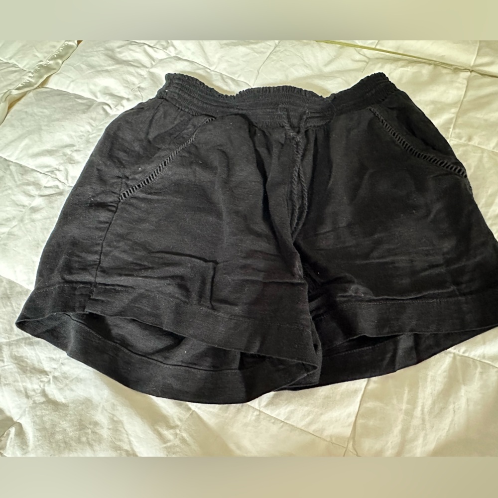 Med Linen Blend Shorts